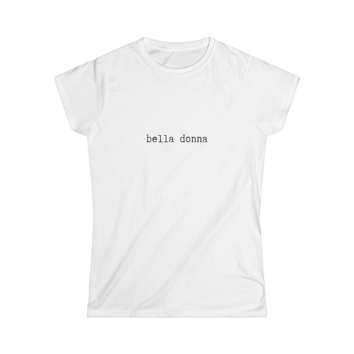 Bella Donna Baby Tee, Aesthetic Tee, Trendy Top, Y2K Tee, 90s Tee