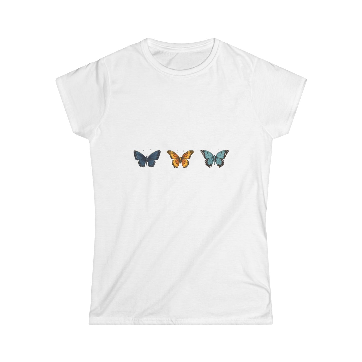 Cute Butterfly Tee, Aesthetic Tee, Trendy Top, Y2K, 90s Tee